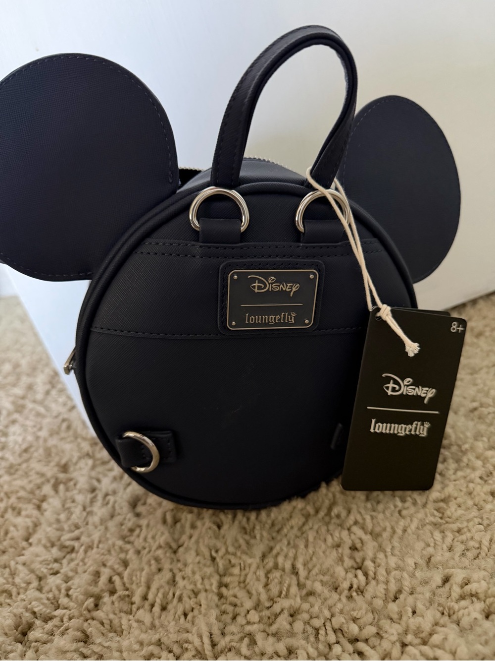 NWT Loungefly Disney Mickey Bandana Convertible Backpack BoxLunch paisley - Picture 2 of 8